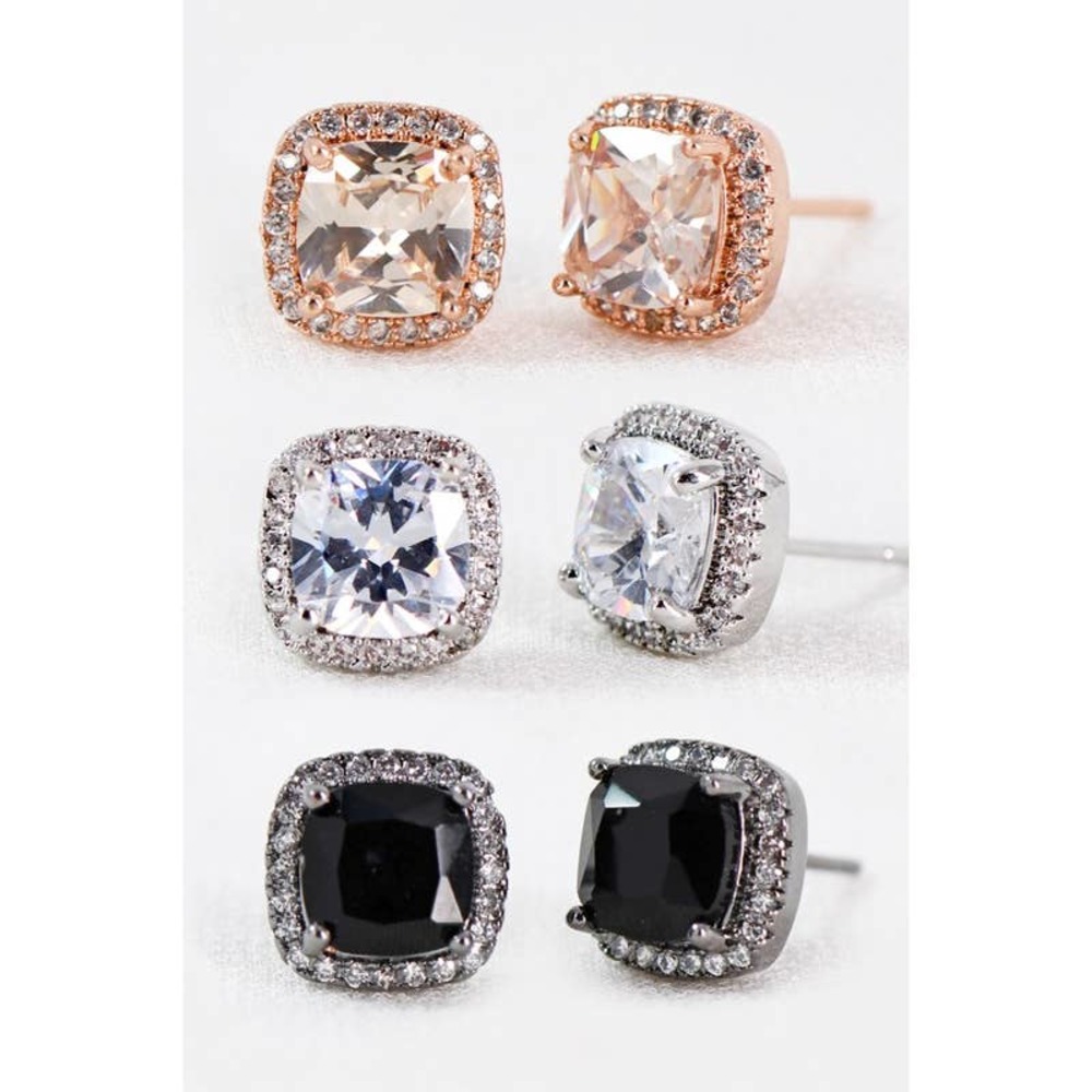 Women's Cubic Zirconia Stud earrings.